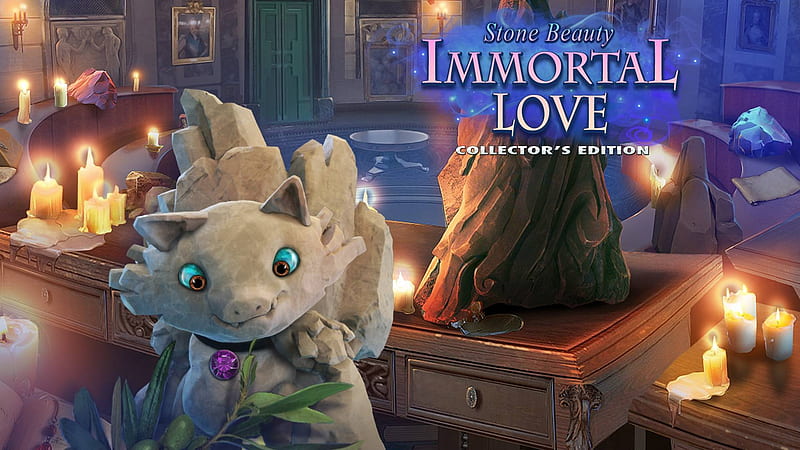 Immortal Love 7 - Stone Beauty08, video games, cool, puzzle, hidden object, fun, HD wallpaper