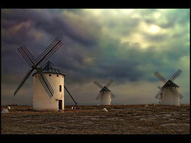 Wind Mills, cool, mills, wind, HD wallpaper
