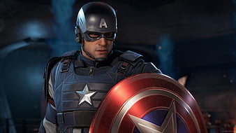 Marvels Avengers Captain America, HD wallpaper