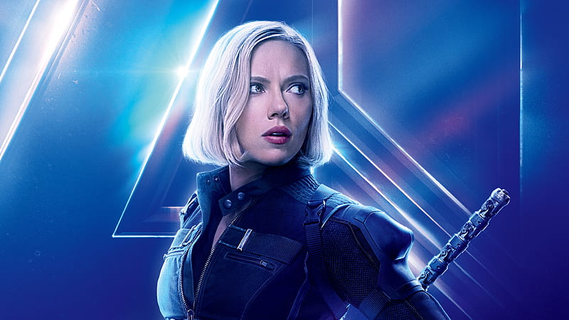 Black Widow In Avengers Infinity War New Poster, black-widow, avengers-infinity-war, poster, movies, 2018-movies, HD wallpaper