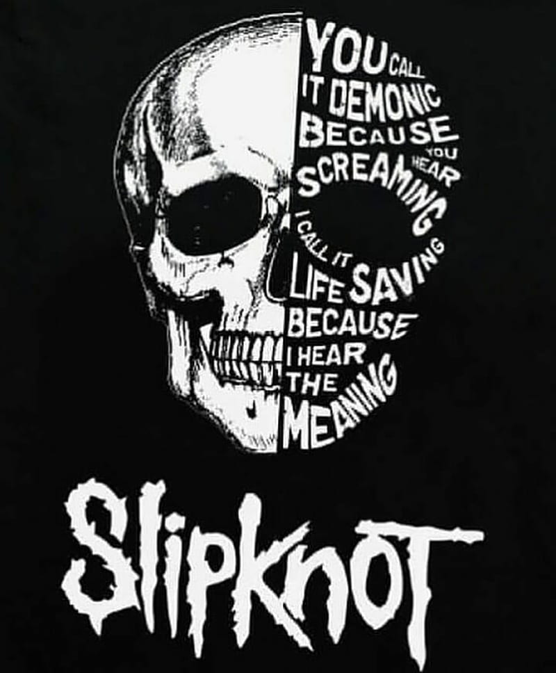 Slioknot , slipknot, skull, HD phone wallpaper