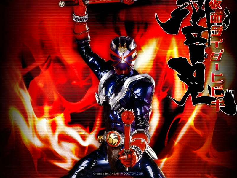 Kamen Rider Hibiki, tv show, entertainment, HD wallpaper