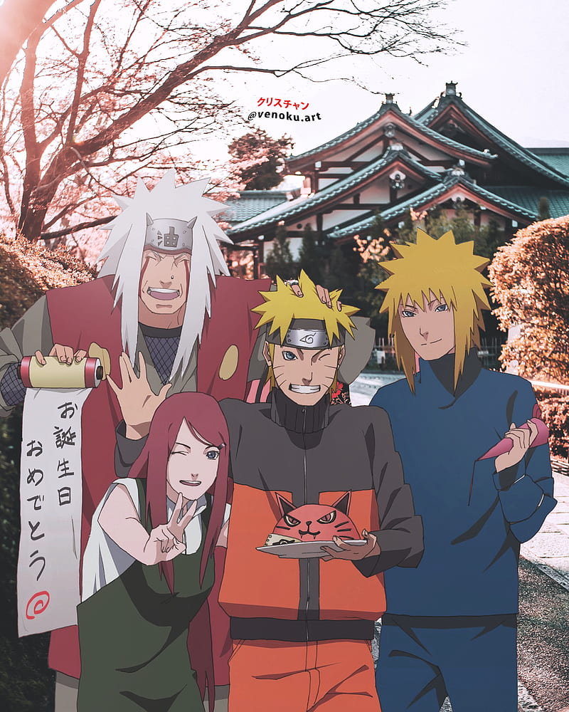 Naruto Minato And Kushina