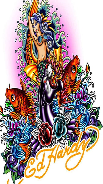 73 Ed Hardy Backgrounds  WallpaperSafari