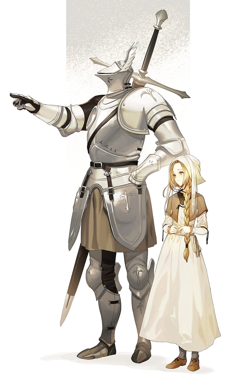 anime white knight