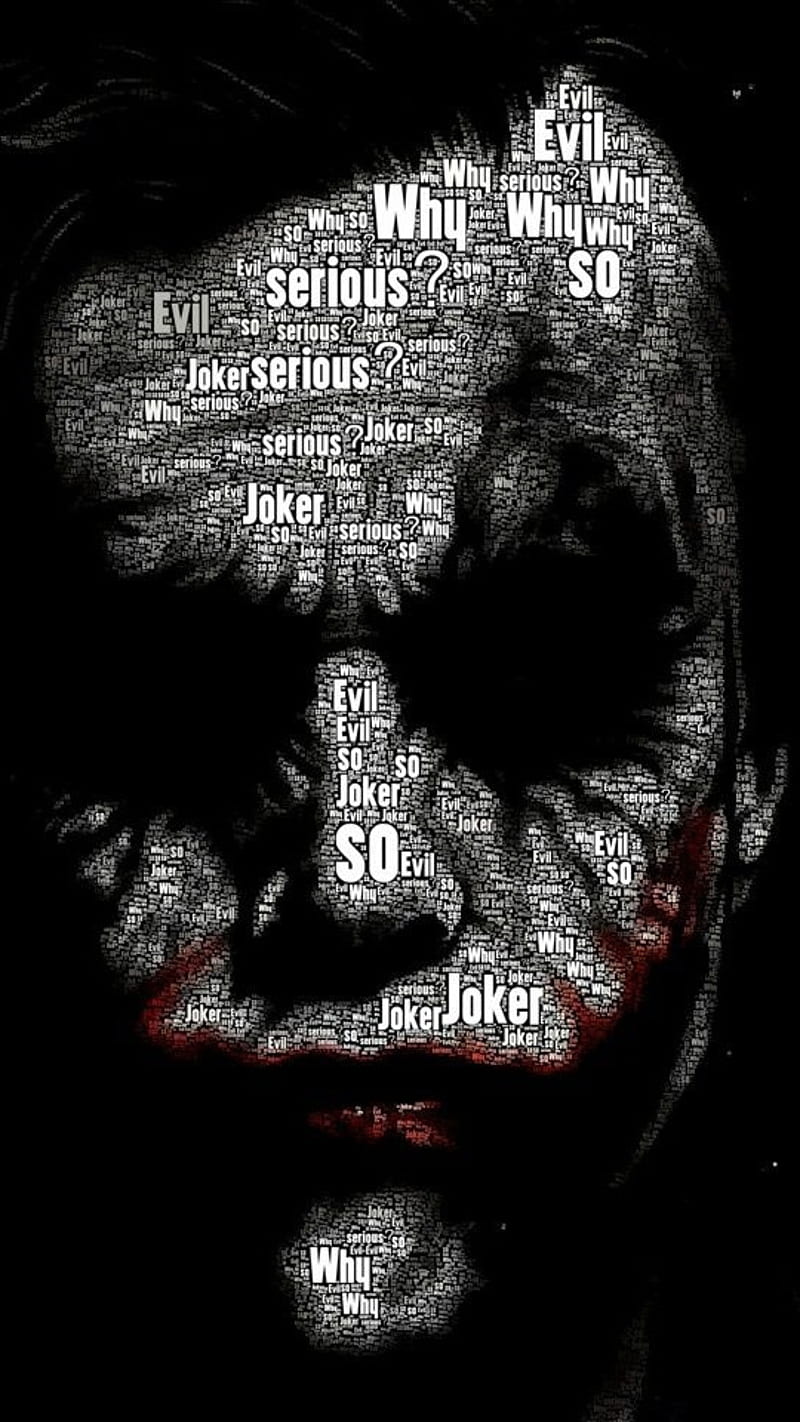 Joker Evil face , heith ledger, bad boy, HD phone wallpaper