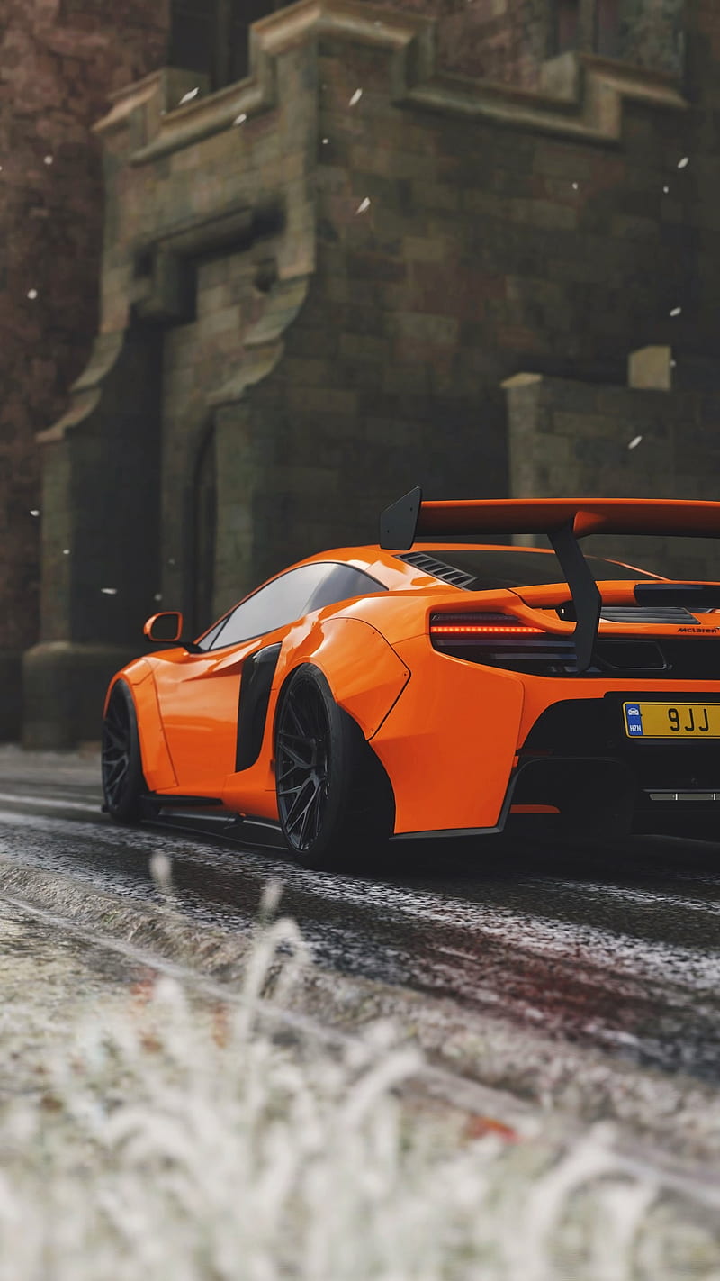 Orange maclaren, cars, HD phone wallpaper | Peakpx