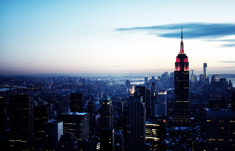 Empire State Building New York , empire-state-building, new-york, world, graphy, usa, HD wallpaper