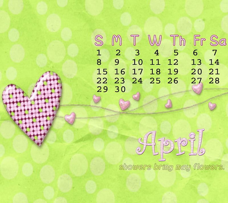 April 2015 Calendar Wallpaper  Sarah Hearts