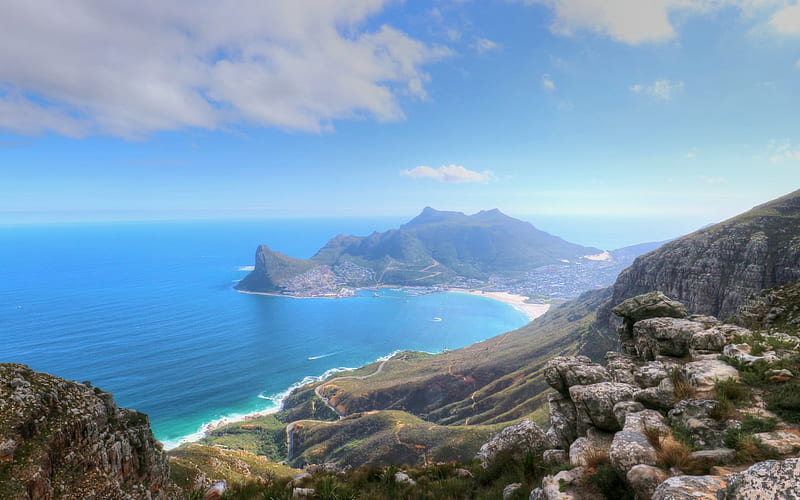 Hout Bay, Cape Town, ocean, Cape Town, bay, South Africa, coast, HD  wallpaper | Peakpx