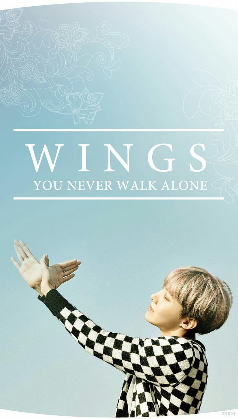 J-hope wings, bangtanboys, bts, j-hope, wings, you never walk alone, HD phone wallpaper