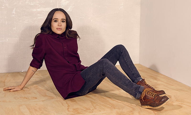 Ellen Page 2019, HD wallpaper