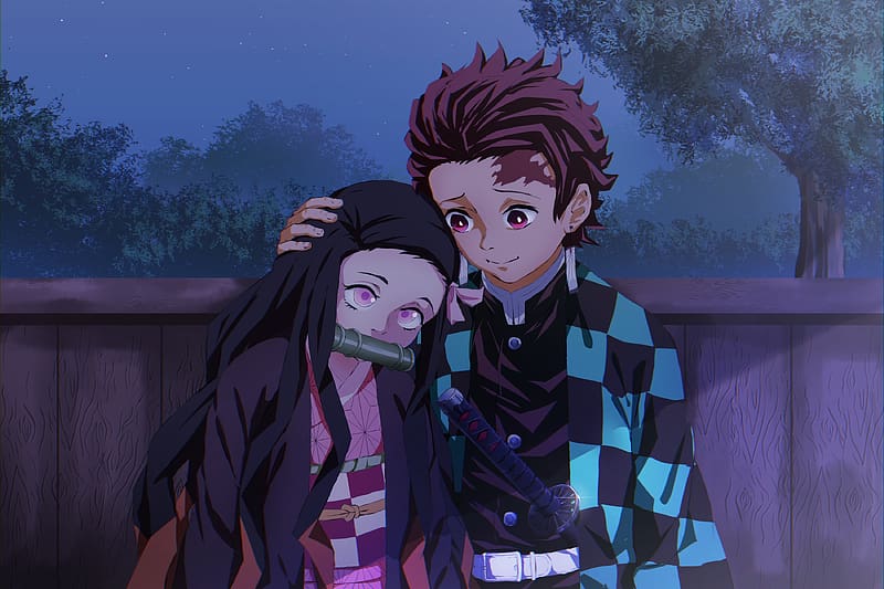 Anime, Nezuko Kamado, Demon Slayer: Kimetsu No Yaiba, Tanjiro Kamado ...