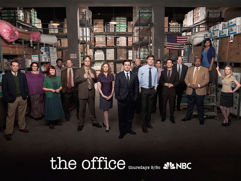 Download It's always game-time at Dunder-Mifflin. Wallpaper