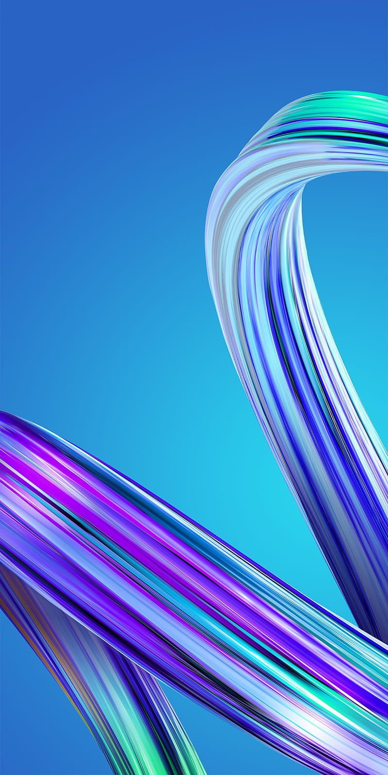 zenfone max pro, abstract, blue, love, HD phone wallpaper