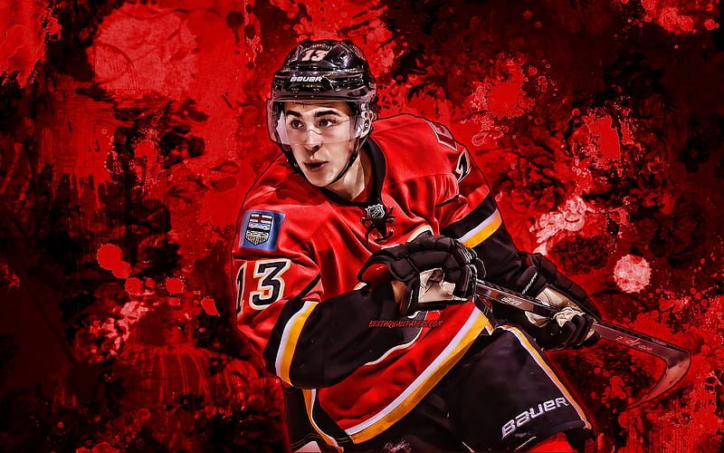 Download Johnny Gaudreau Calgary Flames Ice Hockey Sports Wallpaper