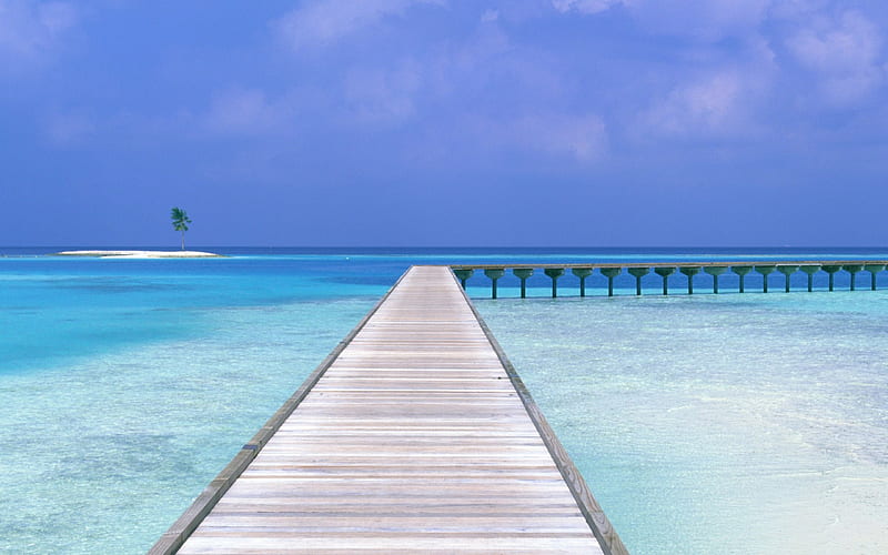 maldives scenic beauty, beach, scenic, pristine, serene, HD wallpaper