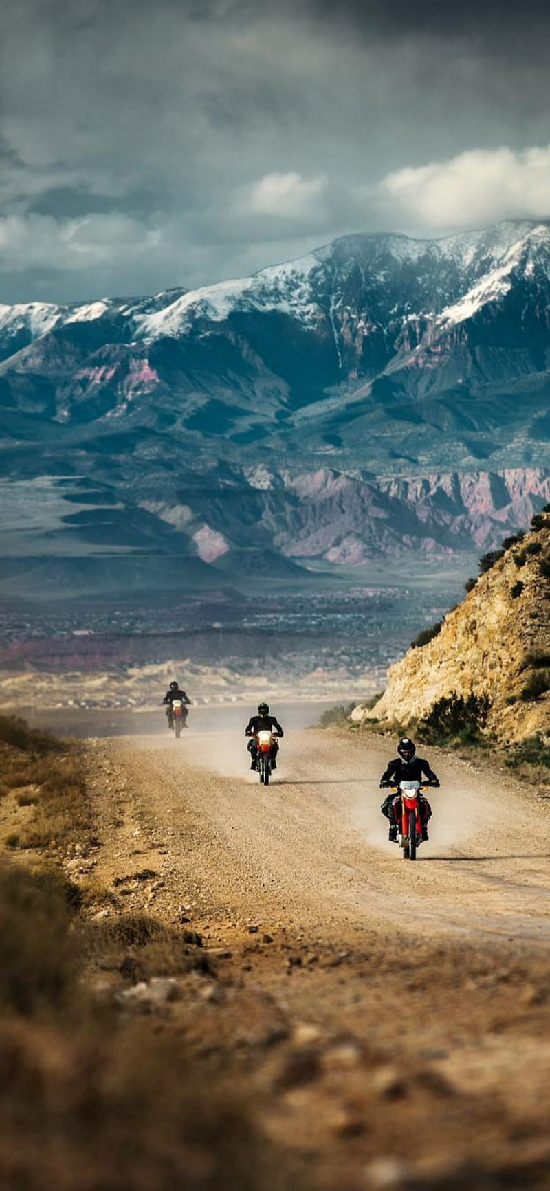 Road trip, epic, dom, motorcycle, mountains, open, views, HD phone wallpaper