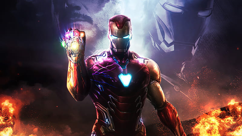 Iron Man Aka Robert Downey Jr, iron-man, superheroes, artwork, digital-art, artstation, HD wallpaper