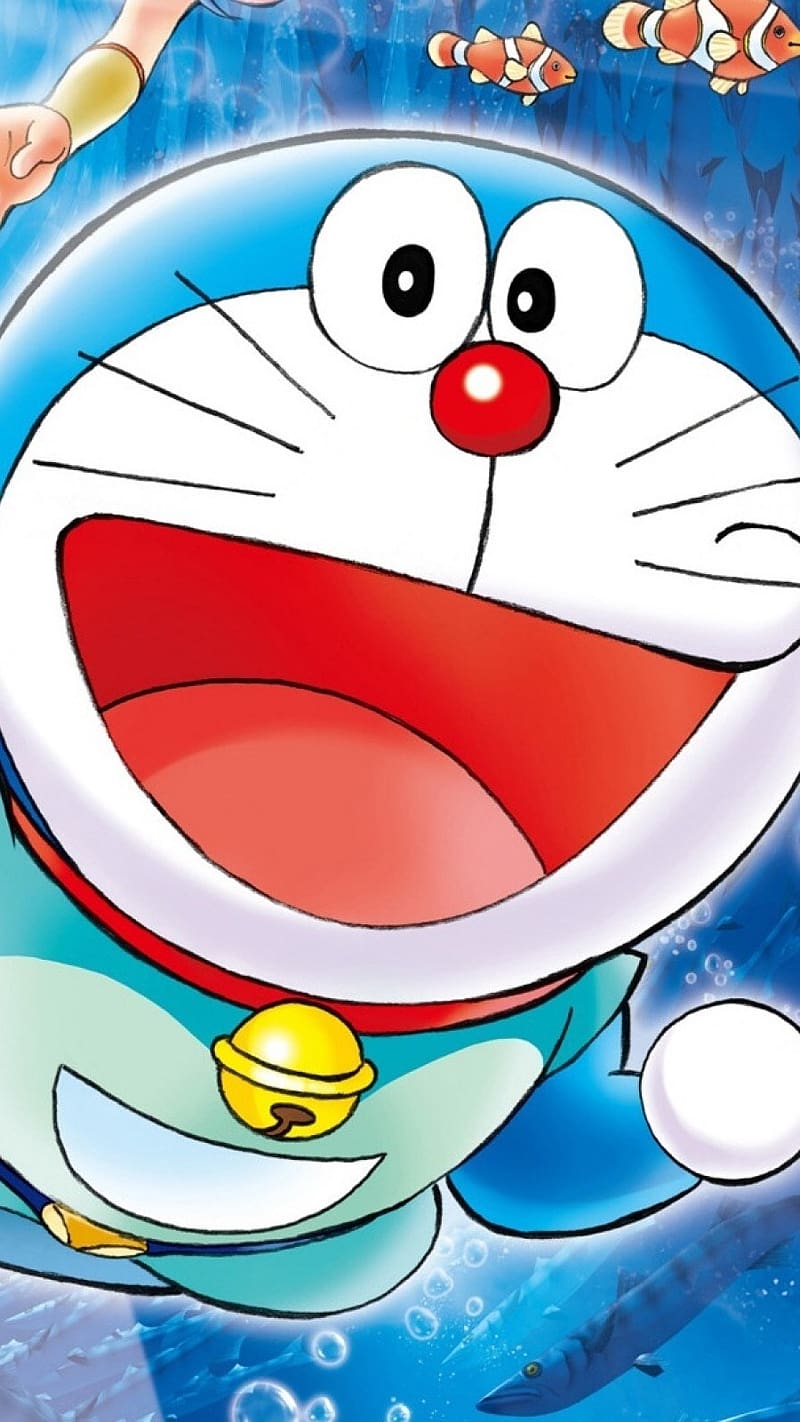 Doraemon Movie, Nobita's Great Battle of the Mermaid King, anime, HD phone  wallpaper | Peakpx