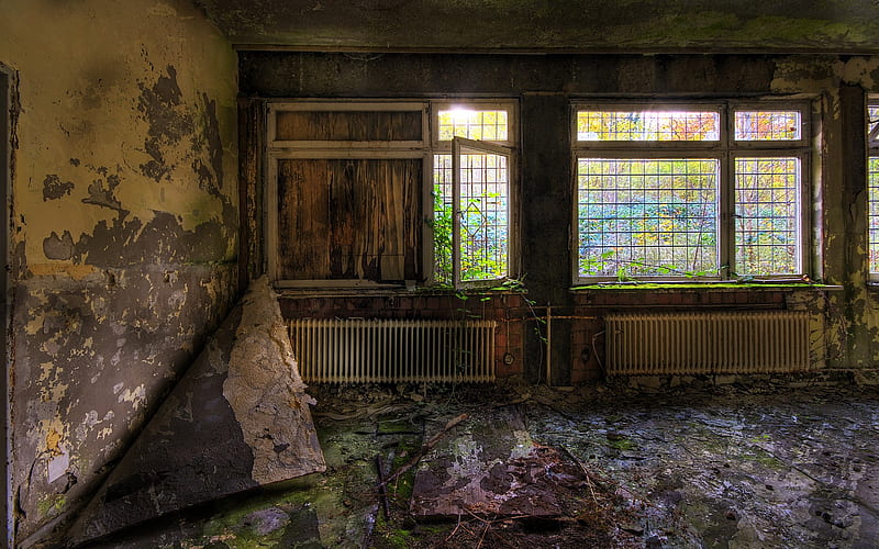 Window Light in Abandoned Houses - Urban Decay graphy, HD wallpaper