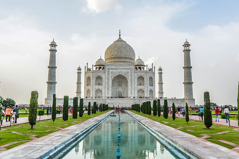 Taj mahal, India, HD wallpaper