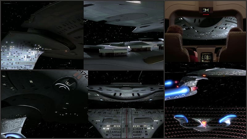 Enterprise-D Saucer Separation, The Next Generation, Star Trek, TNG, Starship Enterprise, Saucer Separation, HD wallpaper