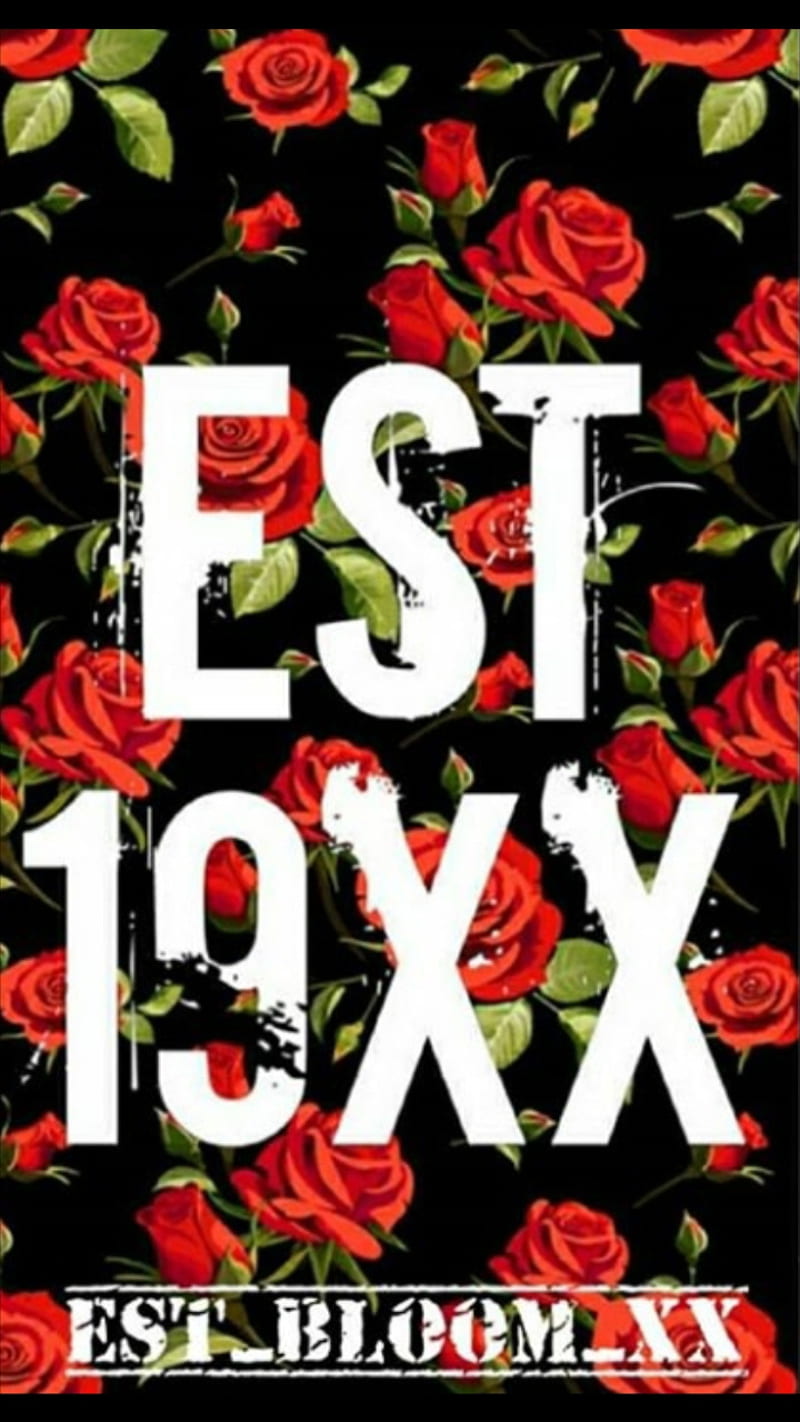 Est Bloom, mgk, roses, HD phone wallpaper