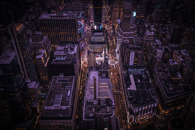 Empire State Building Top View , empire-state-building, new-york, world, graphy, HD wallpaper