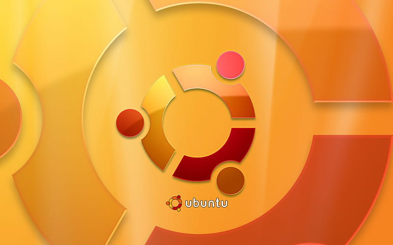 Ubuntu Orange , , linux, orange, ubuntu, HD wallpaper