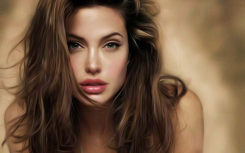 Angelina Jolie beautiful actress 01, HD wallpaper