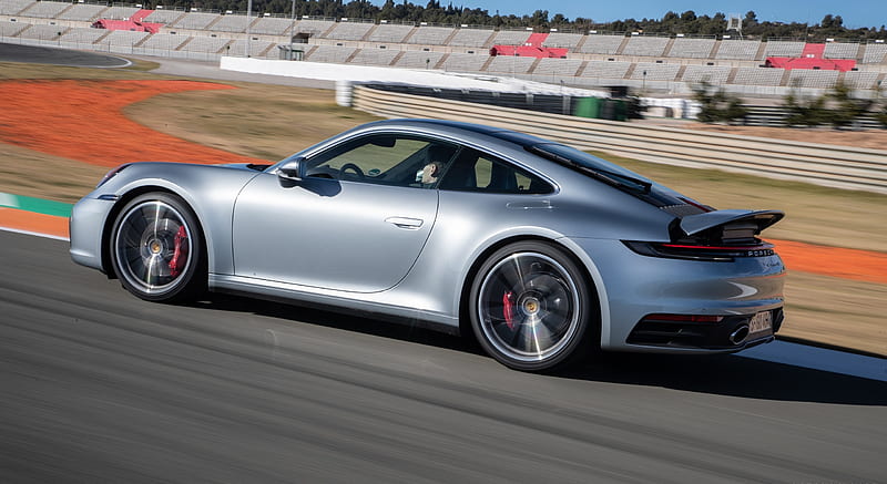 2020 Porsche 911 4S (Color: Agate Grey Metallic) - Side , car, HD wallpaper