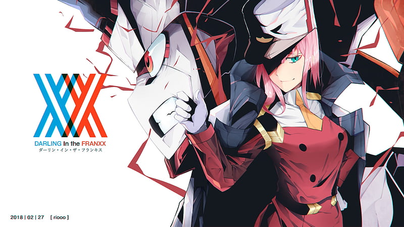 darling in the franxx, zero two, pink hair, Anime, HD wallpaper