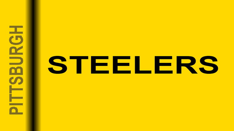 Pittsburgh Steelers, banner, home pride, gold and black, flag this, HD wallpaper