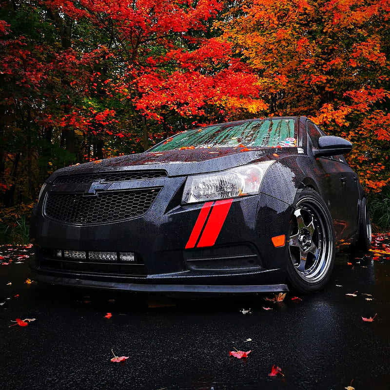 Chevrolet, automne, car, cruze, HD phone wallpaper