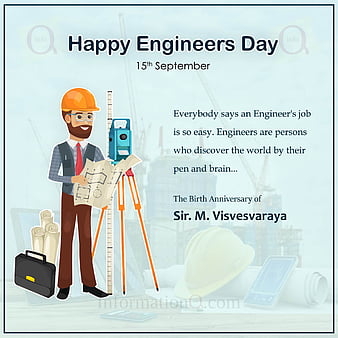 Engineers Day Wallpaper HD images Photos इंजीनियर्स दिवस की फोटो