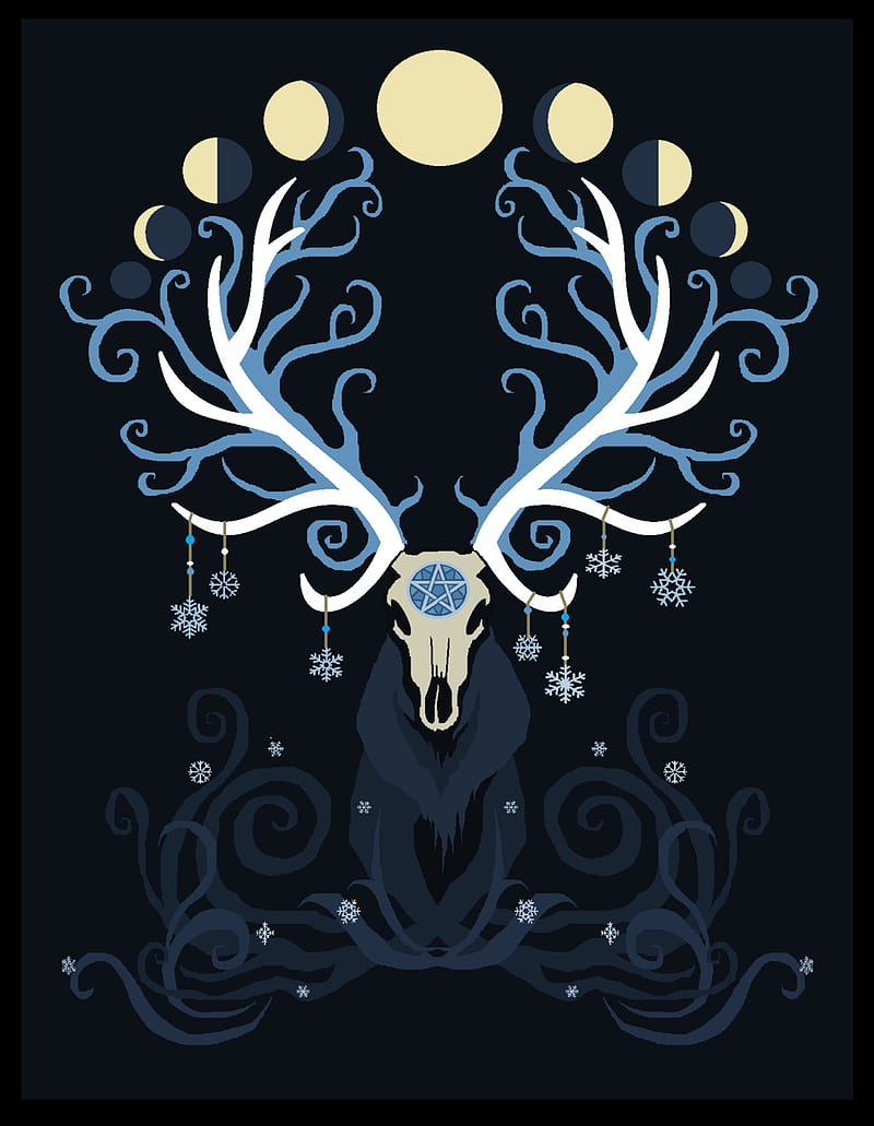 Winter solstice, pagan, wicca, wiccan, yule, HD phone wallpaper | Peakpx