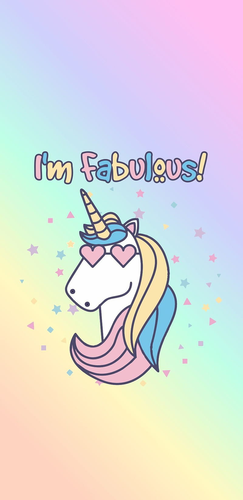 unicorn, cute, pony, unicorns, HD phone wallpaper