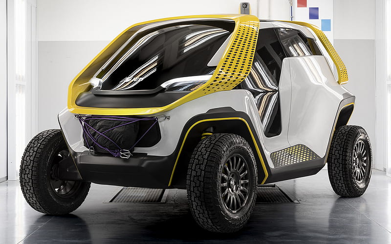 IED Tracy, 2020, urban electric car, front view, futuristic cars, cars of the future, Geneva Motor Show, HD wallpaper