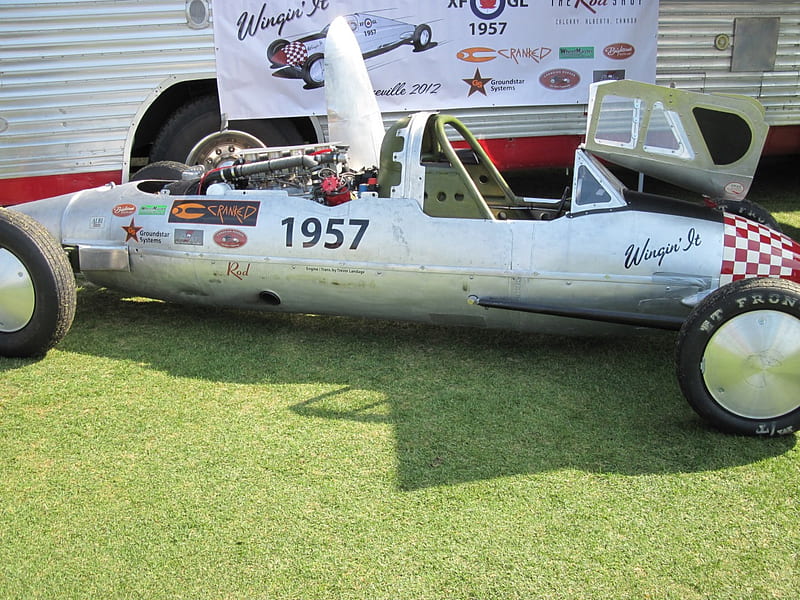 1957 Formula one at the car show in BC - Canada , red, formula one, seat, racing car, single, silver, HD wallpaper