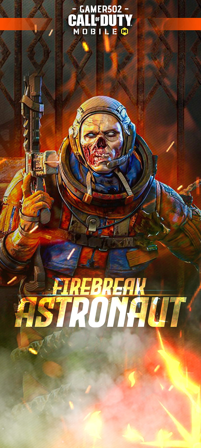 Firebreak Astronaut, call of duty mobile, codm, codmobile, fondos codm, codm, codmobile, HD phone wallpaper