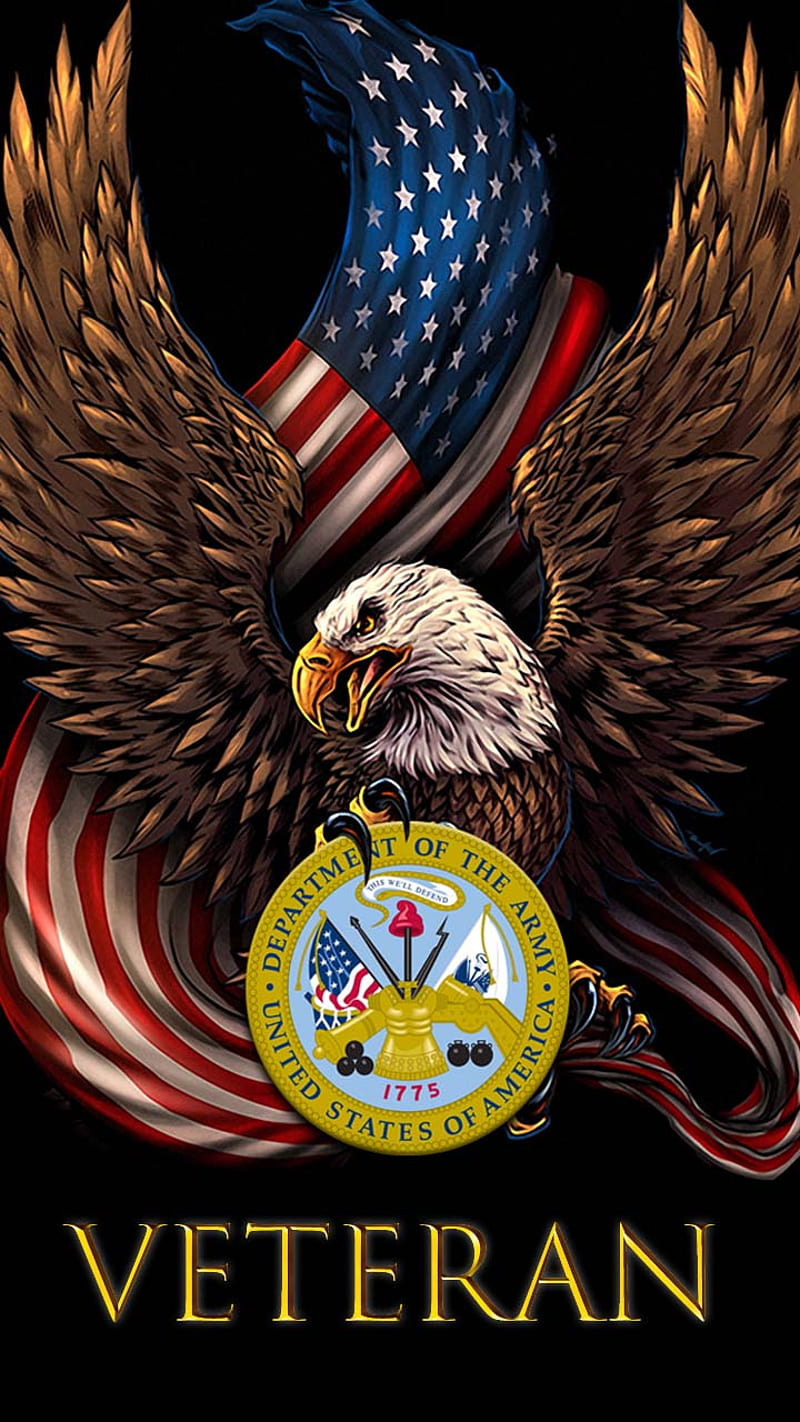 US Army Vet , veteran, army, military, HD phone wallpaper