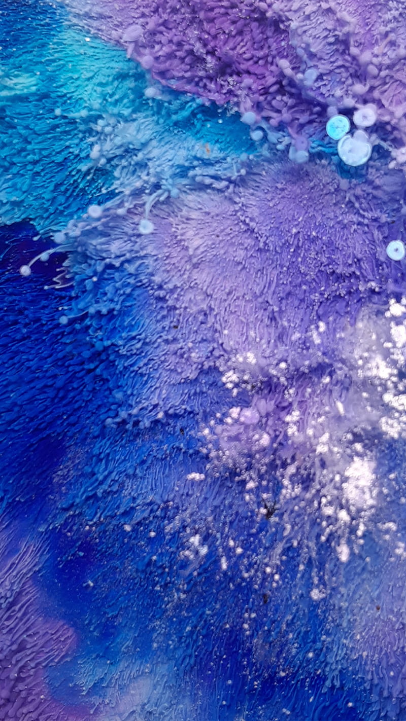 Blue and Purple Splash, Blue and purple design, alcohol ink and resin, alcohol ink blue, art, blue art, blue ink and resin, ink and resin, purple art, splash, splash design, HD phone wallpaper