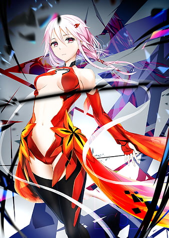 Guilty Crown ft. Inori Wallpaper (3440 x 1440p) by Sendigo on