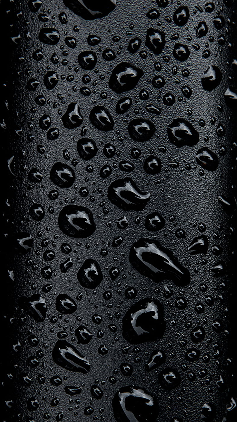 Black Raindrops, dark, droplets, drops, rain, texture, water, wet, HD phone  wallpaper | Peakpx