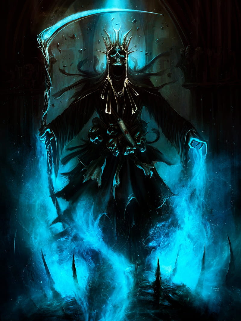 Grim Reaper, death, evil, HD phone wallpaper