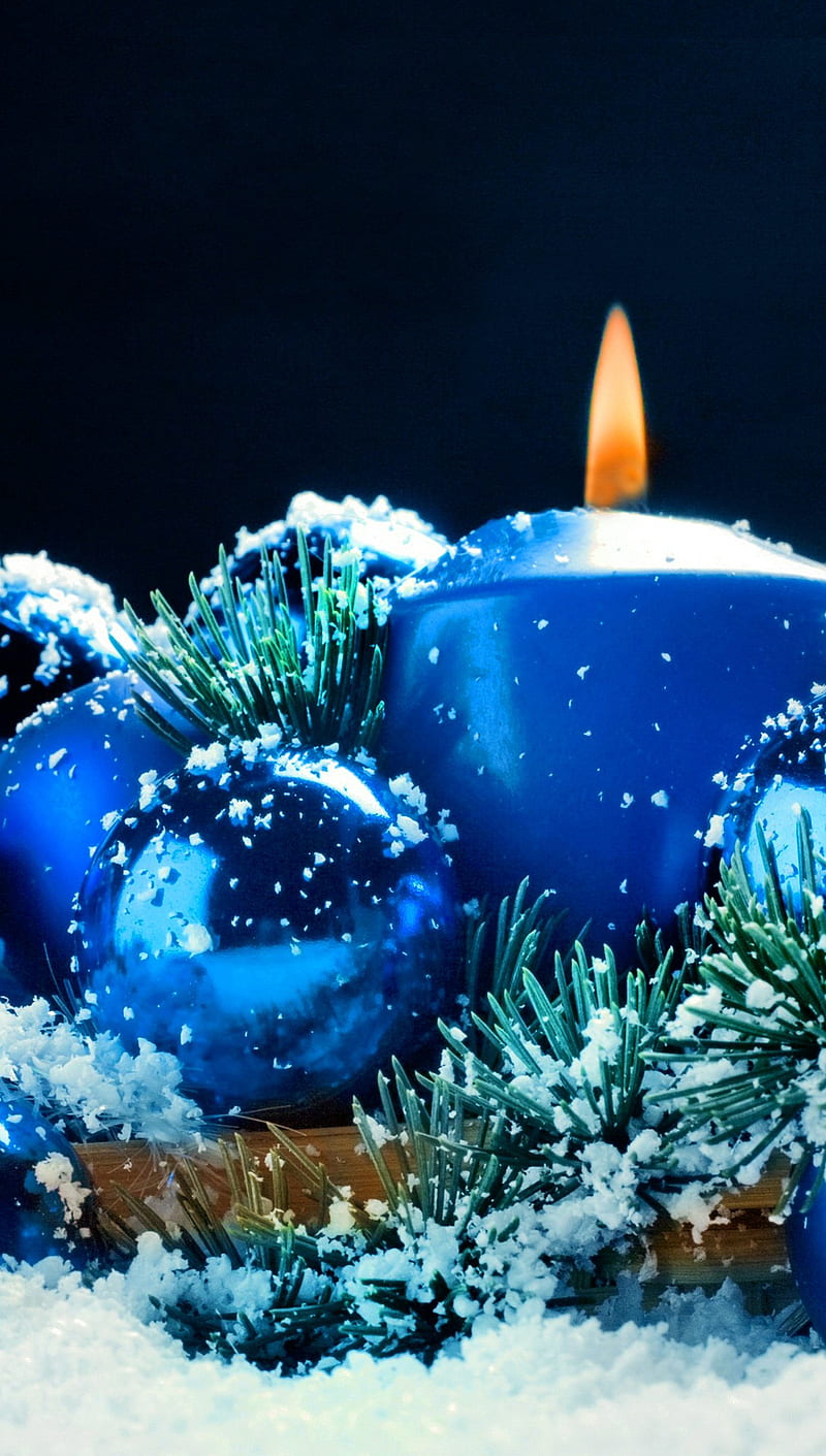 CHRISTMAS, bells, blue, bulgaria, HD phone wallpaper