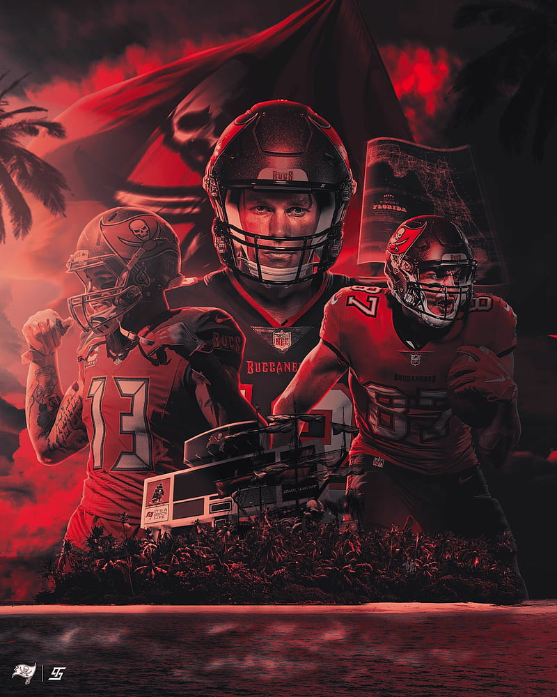 Im making an amoled for every NFL team 8 down  buccaneers tom brady  tampa bay buccaneers HD phone wallpaper  Pxfuel