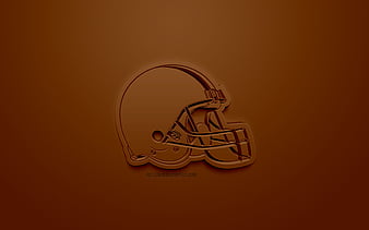 Download wallpapers Cleveland Browns, NFL, 4k, wooden texture, american  football, logo, emblem, Cleveland, Ohio, USA, National Football League,  American Conference for desktop free. Pictures for desktop free