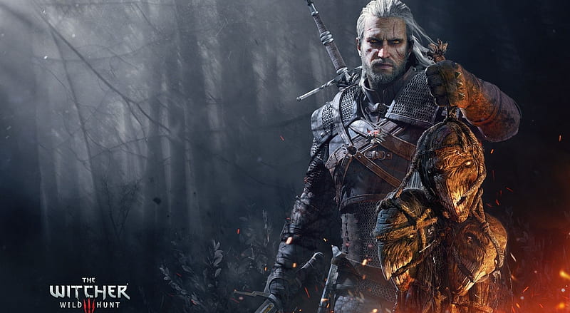 The Witcher 345 Wild Hunt Ultra, Games, The Witcher, Game, Witcher, videogame, WildHunt, GeraltofRivia, HD wallpaper